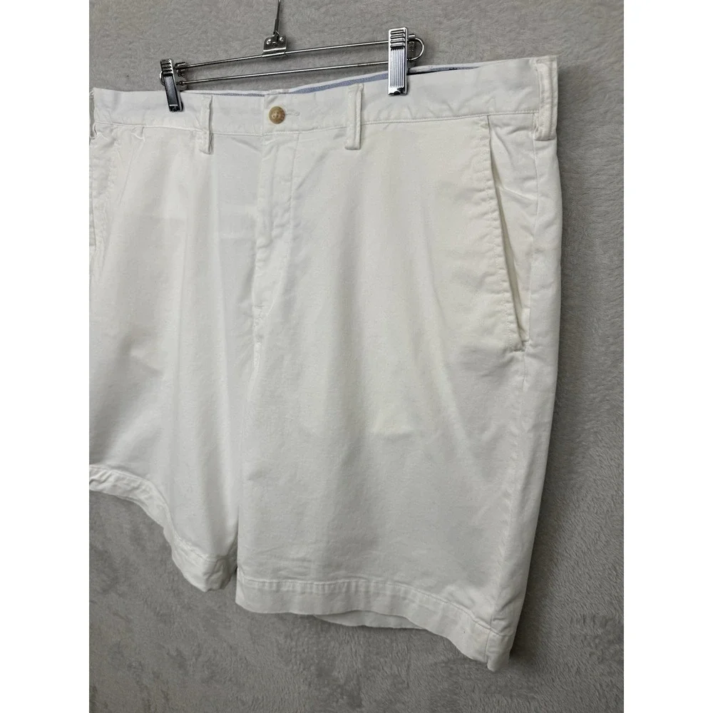 Polo Ralph Lauren Chino Shorts White Stretch Classic Fit Men's 40 Preppy Golf
